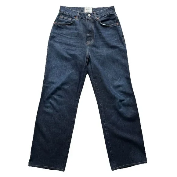 Reformation Indigo Wide Leg Jeans - Picture 2 of 13